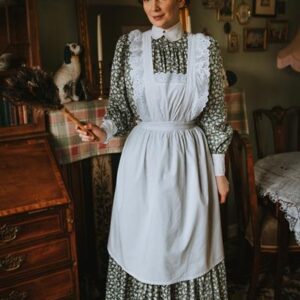 Victorian Style Cotton Apron