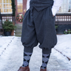 Gatsby Style Men’s Linen/Woolen Knickerbocker Pants