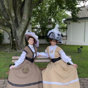 Victorian & Edwardian Style Woolen Dress – Charlotte