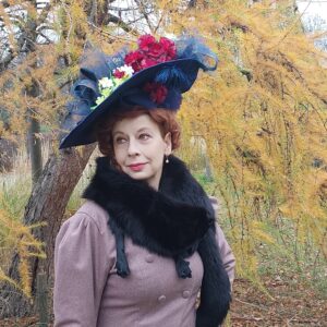 Edwardian & Victorian Style Hat – Cleo