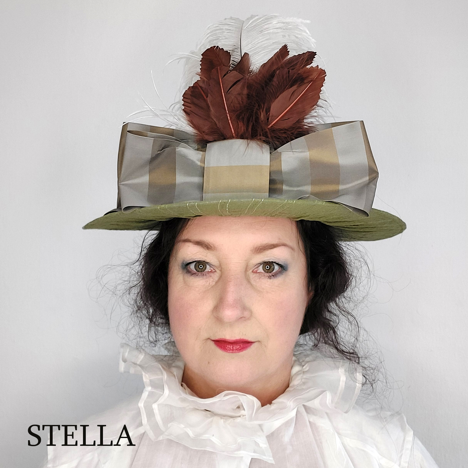 Late Victorian & Edwardian Style Hat – Stella - Image 5