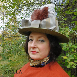 Late Victorian & Edwardian Style Hat – Stella